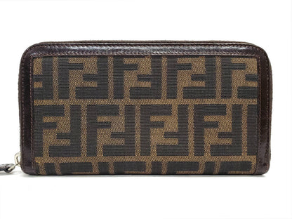 Fendi Zippy Wallet - Zucca pattern