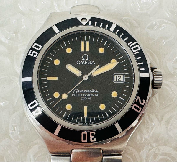 OMEGA Seamaster 200 Quartz Black Dial Men's Watch