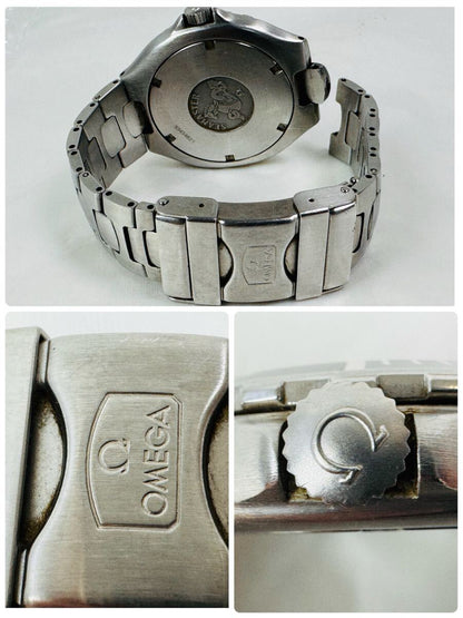 OMEGA Seamaster 200 Quartz Black Dial Men's Watch