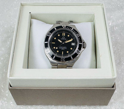 OMEGA Seamaster 200 Quartz Black Dial Men's Watch