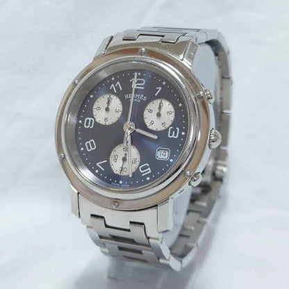 Hermès Clipper Chronograph CL1.910 Quartz Men's Watch