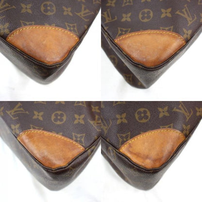Louis Vuitton Boulogne 35 Shoulder Bag M51260 Monogram LV Leather Brown
