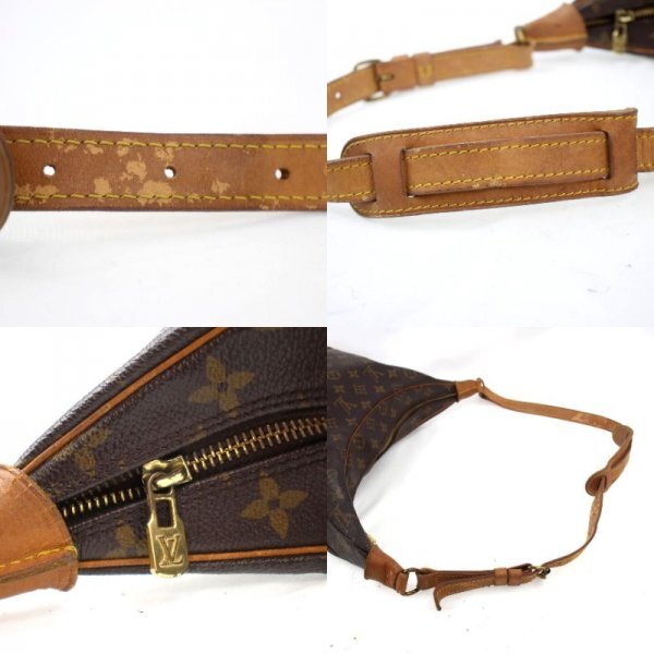 Louis Vuitton Boulogne 35 Shoulder Bag M51260 Monogram LV Leather Brown