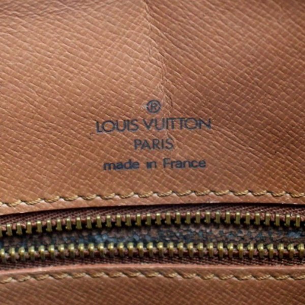 Louis Vuitton Boulogne 35 Shoulder Bag M51260 Monogram LV Leather Brown