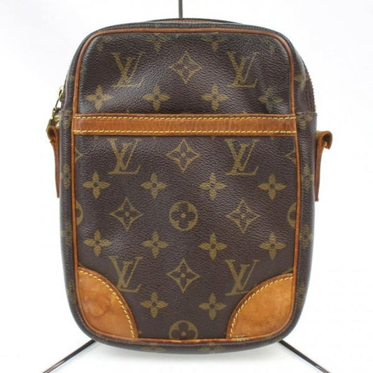 Louis Vuitton Danube M45266 Shoulder Bag Leather Monogram LV Leather Brown