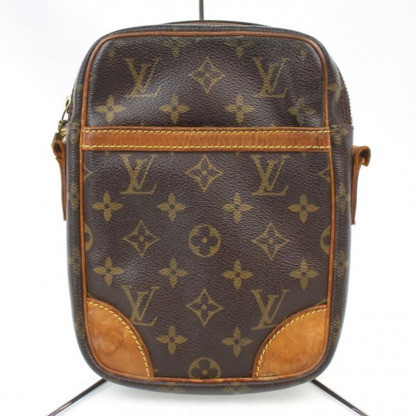 Louis Vuitton Danube M45266 Shoulder Bag Leather Monogram LV Leather Brown