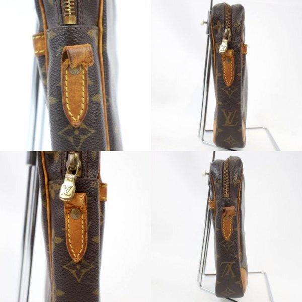 Louis Vuitton Danube M45266 Shoulder Bag Leather Monogram LV Leather Brown