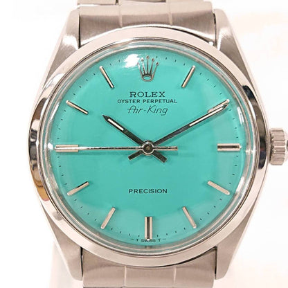 Rolex Air King with custom blue dial, 1970s