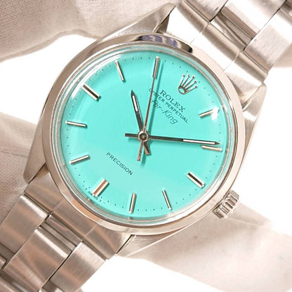 Rolex Air King with custom blue dial, 1970s