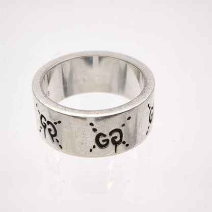 Gucci Icon Ring, Gucci Ghost Wide, Silver SV925, 11.0g